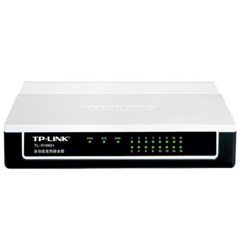 普联TP-LINK TL-R1660+ 16口百兆有线宽带路由器